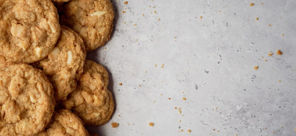 White Chocolate and Macadamia Nut Cookies