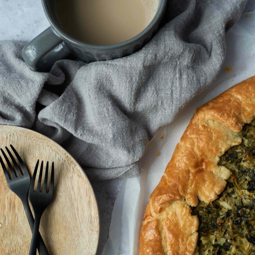 Spinach & Artichoke Galette