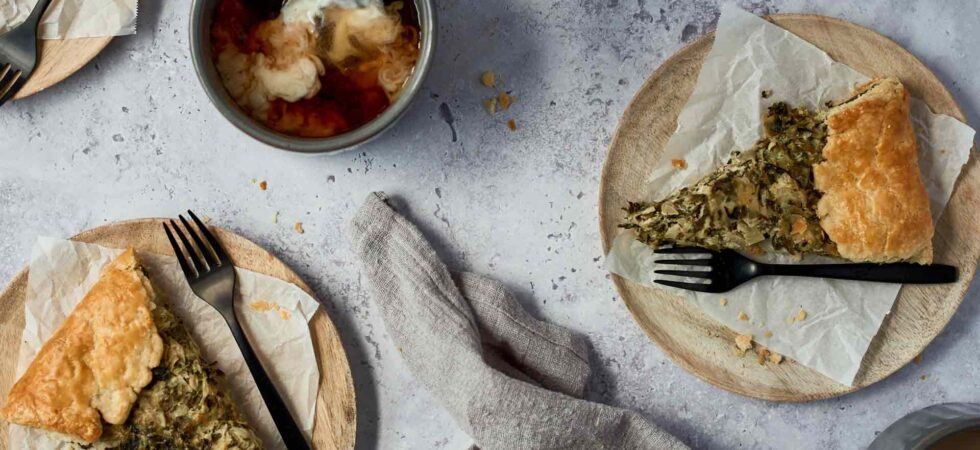 Spinach & Artichoke Galette