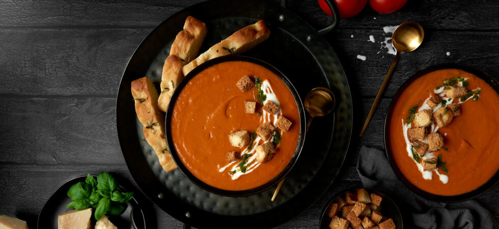 Tomato basil soup