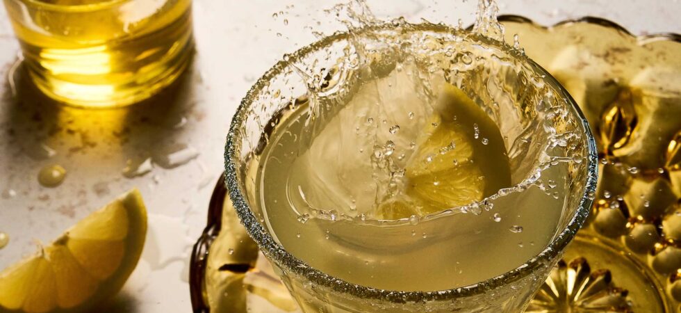 Lemon Drop Martini Splash